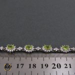 دستبند زبرجد زنانه طرح شكوه - کد 1037 - تصویر 4