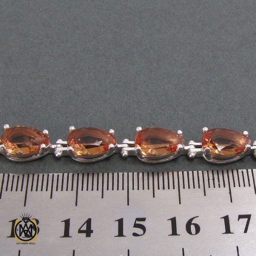 دستبند زولتنایت زنانه طرح نازمهر - کد 1049 - تصویر 4