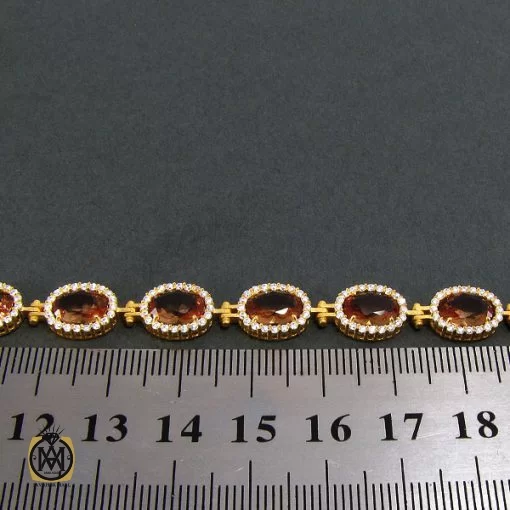 دستبند زولتنایت زنانه طرح مهوش - کد 1050 - تصویر 4