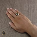 5 انگشتر چشم ببر مردانه - کد 8232 - تصویر 5