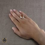 5 انگشتر عقیق یمن مردانه - کد 8233 - تصویر 5
