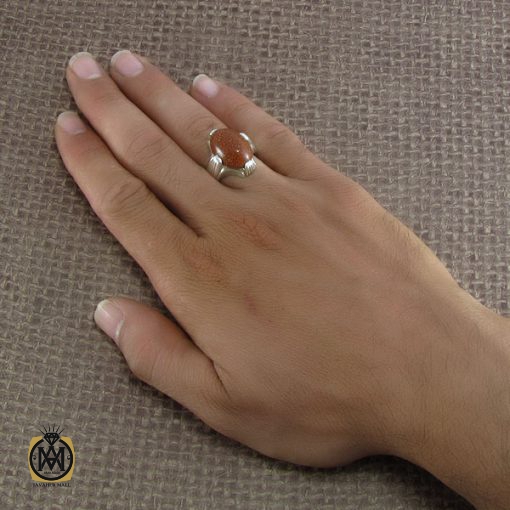 انگشتر دلربا خوش رنگ مردانه - کد 8236 - تصویر 5