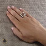 5 انگشتر عقیق یمن مردانه - کد 8297 - تصویر 5
