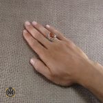 انگشتر عقیق یمن مردانه - کد 8299 - تصویر 5