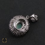 5 سرویس فیروزه نیشابور زنانه طرح آرامش - کد 7039 - تصویر 5