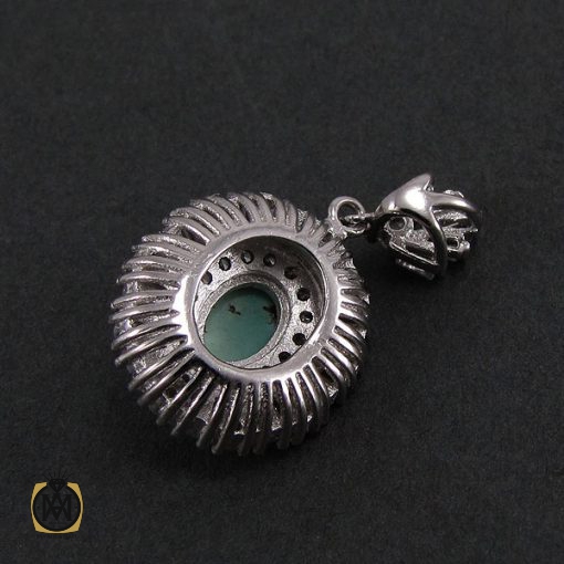 سرویس فیروزه نیشابور زنانه طرح آرامش - کد 7039 - تصویر 5