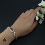 5 دستبند زولتنایت زنانه طرح گلشن - کد 1051 - تصویر 5