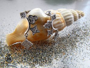 5025 گوشواره نقره زنانه طرح آرزو - کد 5025 - تصویر 5