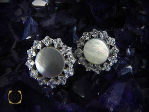 گوشواره نقره زنانه طرح ویانا - کد 5027 - تصویر 5