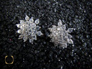 5033 گوشواره نقره زنانه طرح مایسا - کد 5033 - تصویر 5