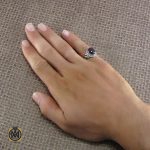 6 انگشتر یاقوت سرخ دامله مردانه - کد 8195 - تصویر 6