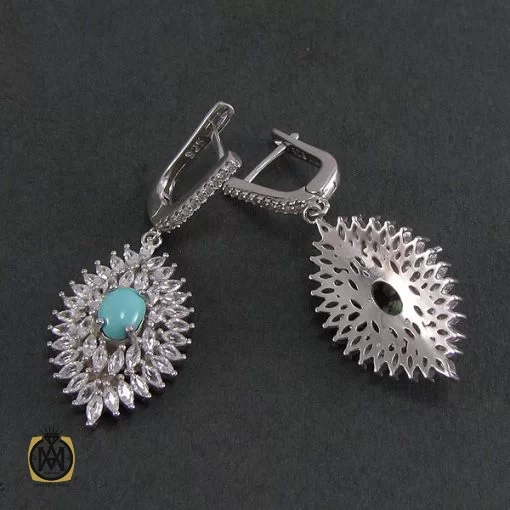 سرویس فیروزه نیشابور زنانه طرح مهسان - کد 7047 - تصویر 6