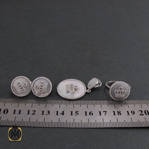 سرویس صدف زنانه طرح مهوش - کد 7048 - تصویر 6