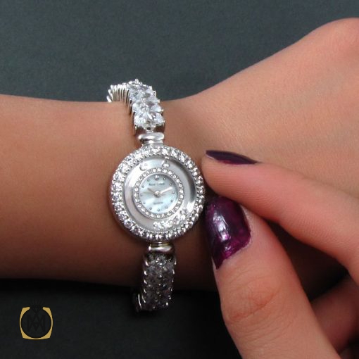 ساعت نقره زنانه رویال کرون - کد 6000 - تصویر 6