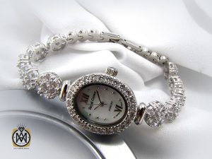 6002 ساعت نقره زنانه رویال کرون - کد 6002 - تصویر 7