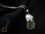 مدال چشم گربه زنانه طرح پارمیس - کد 3024 - تصویر 5