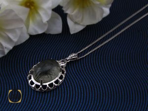 مدال کوارتز روتایل زنانه طرح شادی - کد 3112 - تصویر 5