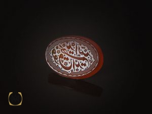 00 نگین عقیق یمن با حکاکی ید الله فوق ایدیهم هنر دست استاد عبد - کد 9016 - تصویر 5