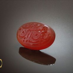 نگین عقیق یمن با حکاکی احب الله من احب حسین - کد 9018 نگین عقیق یمن با حکاکی احب الله من احب حسین - کد 9018