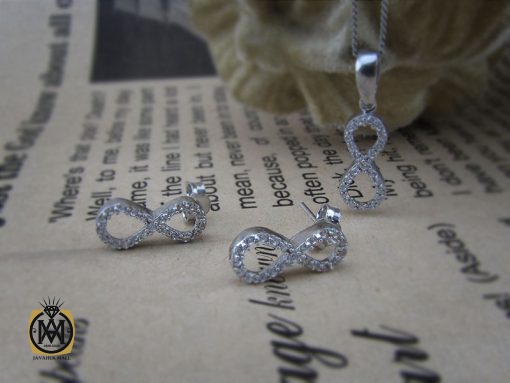 سرویس نقره زنانه طرح شهرناز - کد 7075 - تصویر 7