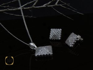 سرویس نقره زنانه طرح مهرناز - کد 7082 - تصویر 7