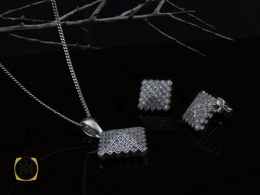 سرویس نقره زنانه طرح مهرناز - کد 7082 - تصویر 7