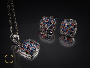 00 سرویس نقره زنانه طرح مهشید - کد 7083 - تصویر 7