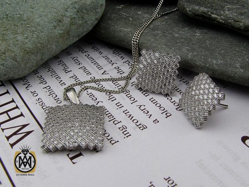 سرویس نقره زنانه طرح نازيلا - کد 7085 - تصویر 7