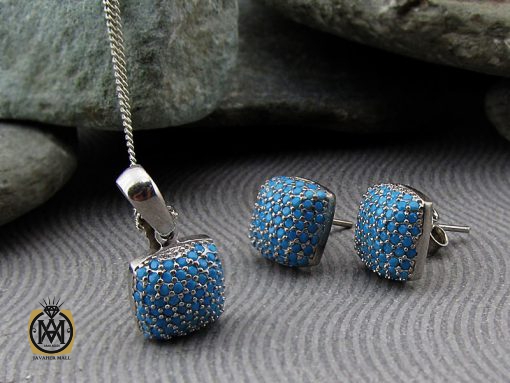 سرویس نقره زنانه طرح نهال - کد 7088 - تصویر 7