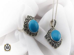 00 سرویس نقره زنانه طرح سیما - کد 7102 - تصویر 8