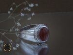 انگشتر عقیق یمن مردانه  - کد 8520 - تصویر 6