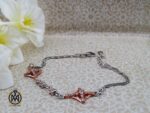 دستبند نقره طرح ثمین زنانه - کد 1071 - تصویر 7