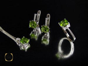 00 سرویس زبرجد طرح مهسان زنانه - کد 7054 - تصویر 9