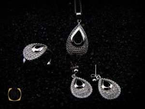 سرویس نقره طرح دلدار زنانه - کد 7059 - تصویر 8