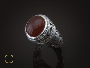 00 (8) انگشتر عقیق یمن مردانه دست ساز - کد 8511 - تصویر 6