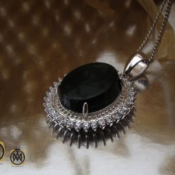 مدال یشم زنانه اصل و معدنی طرح افسانه - کد 3099 مدال یشم زنانه اصل و معدنی طرح افسانه - کد 3099