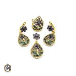 سرویس نقره طرح فرنیا زنانه - کد 7068