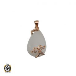 مدال چشم گربه زنانه طرح مرجان - کد 3051 مدال چشم گربه زنانه طرح مرجان - کد 3051