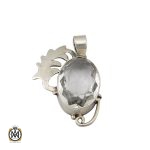 مدال کریستال اصل زنانه طرح ثمین- کد 3056