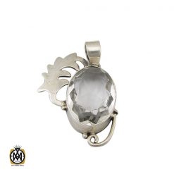 مدال کریستال اصل زنانه طرح ثمین- کد 3056 مدال کریستال اصل زنانه طرح ثمین- کد 3056