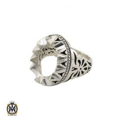 رکاب تک انگشتر مردانه دست ساز – کد 8454