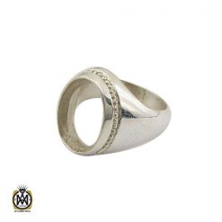 رکاب تک انگشتر مردانه دست ساز – کد 8457