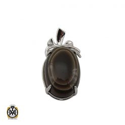 مدال عقیق باباقوری زنانه طرح مینو - کد 3111 مدال عقیق باباقوری زنانه طرح مینو - کد 3111