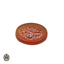 نگین عقیق یمن با حکاکی ید الله فوق ایدیهم هنر دست استاد عبد - کد 9016 نگین عقیق یمن با حکاکی ید الله فوق ایدیهم هنر دست استاد عبد - کد 9016