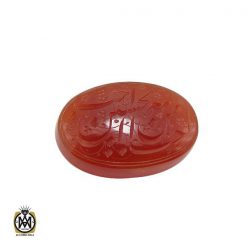نگین عقیق یمن با حکاکی احب الله من احب حسین - کد 9018 نگین عقیق یمن با حکاکی احب الله من احب حسین - کد 9018