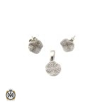 سرویس نقره زنانه طرح نگار - کد 7087