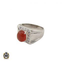 انگشتر عقیق یمن مردانه مرغوب - کد 8560 انگشتر عقیق یمن مردانه مرغوب - کد 8560