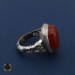 انگشتر عقیق یمن مردانه - کد 8415 انگشتر عقیق یمن مردانه - کد 8415