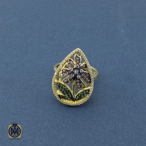 سرویس نقره طرح فرنیا زنانه - کد 7068 - تصویر 2