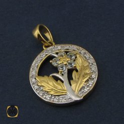مدال الماس اصل زنانه طرح رومینا - کد 3059 مدال الماس اصل زنانه طرح رومینا - کد 3059